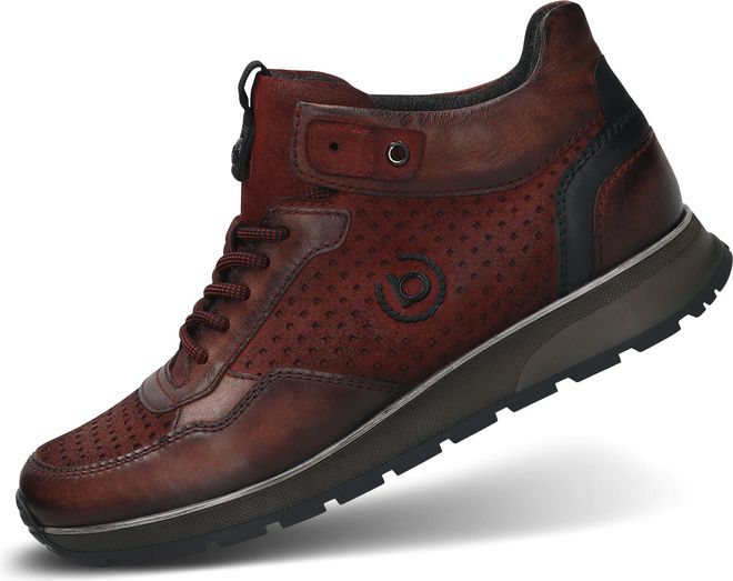 Bugatti Herren Schnürstiefel – Aus Nappaleder Mit Wechselfußbett & Blockabsatz