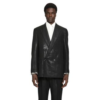 Maison Margiela Foiled Wool Blazer