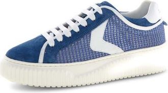 Voile Blanche Herika Mesh Sneaker in Blue at Nordstrom, Size 12Us