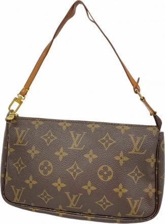 Louis Vuitton Brown Pouch (Pre-Owned)