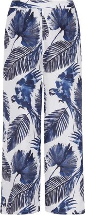 Vilebrequin Wijde Zijden Broek Papagaio - Dames - Wijde Broeken - Veelkleurig - S - Broeken