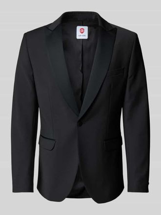 CG - Club of Gents Regular Fit Smoking-Sakko mit Pattentaschen Modell Pablo in Black, Gr&ouml;&szlig;e 102
