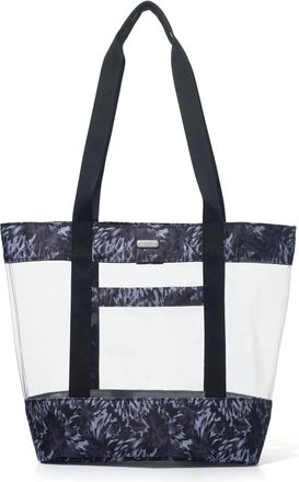 Baggallini Carry Away Clear Shoulder Bag Tote with Removable Pouch