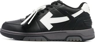 Off-white Out Of Office Low-Top Sneakers Black White OMIA189C99LEA0041001