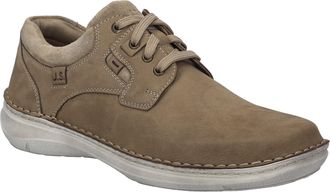 Josef Seibel Schn&uuml;rschuh JOSEF SEIBEL New Anvers 36, Herren, Gr. 39, beige (sand), Leder, Schuhe Schn&uuml;rschuh, Sneaker, Komfortschuh, Halbschuh mit Kontrastn&auml;hten, 