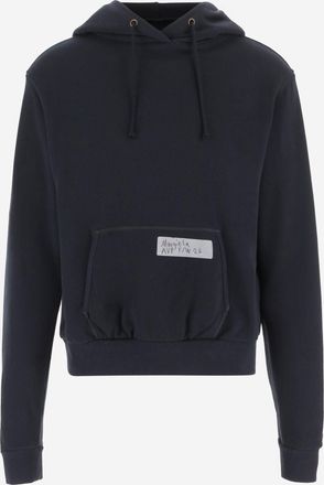 Maison Margiela Felpa Con Cappuccio Maison Margiela In Cotone Con Logo