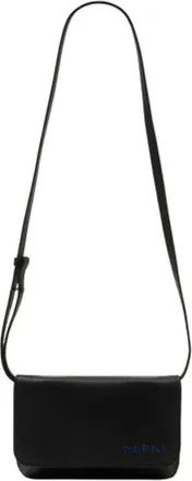 Marni Calfskin Leather Clutch Black