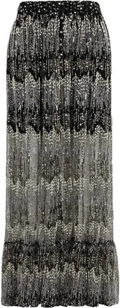 Paco Rabanne Mujer, Faldas, Negro, Talla: S