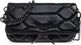 Zadig&Voltaire Schoudertas - Dames - Schoudertassen - Zwart - ONE Size - Leer - Tassen