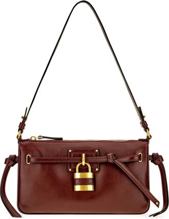 Chlo&eacute; Paddington Sling Mini - Dames - Tassen - Bruin - Maat: ONE Size Katoen