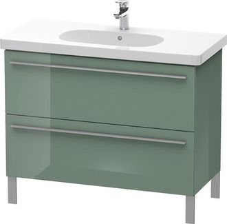 Duravit Duravit X-large Mueble De Pared 6517, 2 Extra&iacute;bles, 1000mm Para C&oacute;digo D 034210, Color (frente/cuerpo): Jade Laca Alto Brillo - Xl651700303
