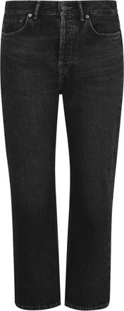 Acne Studios Mece High-Rise Cropped Jeans
