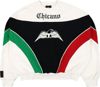 adidas x Willy Chavarria Felpa in jersey - Bianco