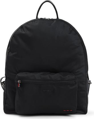 Kiton Black Polyamide Backpack-Uomo