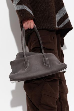 The Attico Handbag La Passeggiata Small, Womens, Grey
