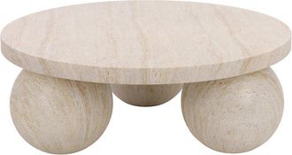 Safavieh Outdoor Tina 3-Ball Round Coffee Table
