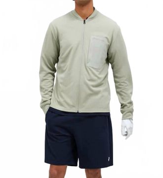 Peak Performance Mid Layer Jacket In Limit Green
