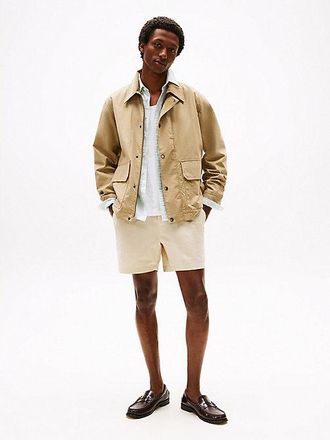 Tommy Hilfiger Flag Embroidery 5.5 Inseam Shorts