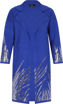Faina Vest Dames blauw