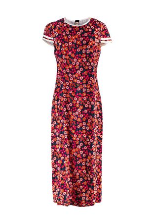 Marni Floral Dress with Cap Sleeves Size XL