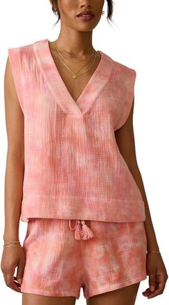 Faherty Dune Cotton Gauze Top