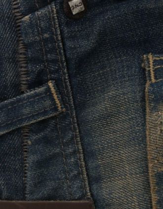 Costume National Womens Blue Straight Leg Jeans Cotton Clothing