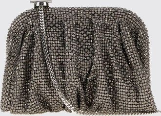 Benedetta Bruzziches Venus Crystal-Embellished Aluminum Mesh Mini Bag