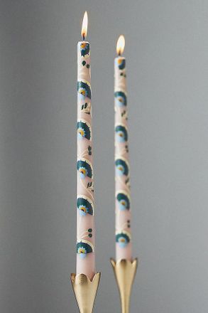 Anthropologie Alexandria Taper Candles, Set of 2