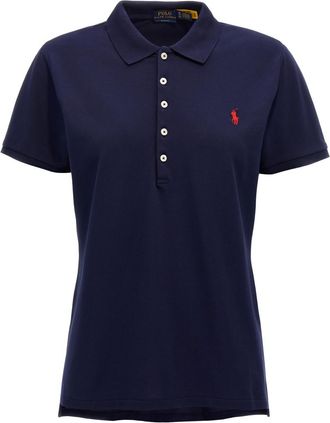 Ralph Lauren Navy Blue Cotton Polo