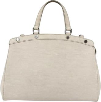 Louis Vuitton Pre-owned Handbags, female, Beige, Size: ONE SIZE Pre-owned Leather Handbag