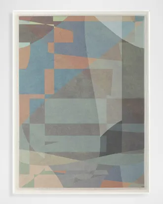 John-Richard Harbor Haze I Framed Print by Lori Dubois