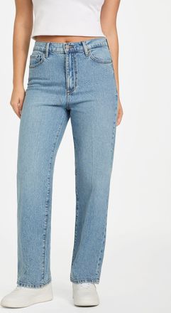 Guess Caleena High-Rise Straight Jeans