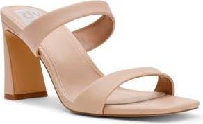 Dolce Vita Veniss Block Heel Slide Sandal in Beige at Nordstrom Rack, Size 9.5
