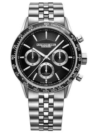 Raymond Weil Freelancer Mens Silver Watch 7741-ST1-20021 Stainless Steel - One Size