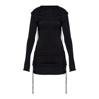 Charlotte Knowles Abito con cappuccio CU - - Dresses - Donna - Nero - M