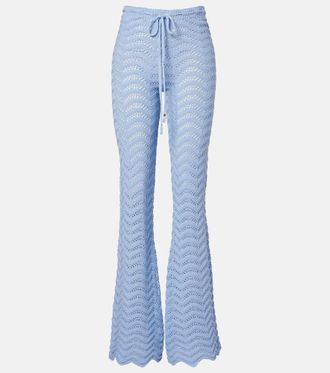 Bananhot Kim cotton-blend flared pants