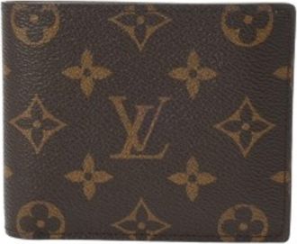 Louis Vuitton Brown Monogram Wallet (Bi-Fold) (Pre-Owned)