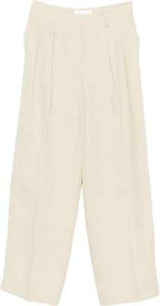 Frankie Shop Daytona Trousers - Womens - Lyocell/Linen/Flax/Polyester