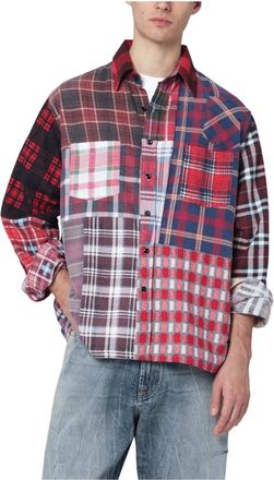 Needles Heren, Overhemden, Veelkleurig, Maat: M