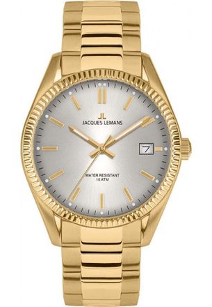 Jacques Lemans 50-3N Mens Derby Watch - Gold - One Size