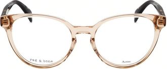 Rag & Bone Ladies Brown Cat Eye Eyeglass Frames RNB3062-2