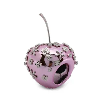 Yvmin Floral-motif Apple Ring
