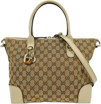 Gucci Heart Bit GG tote bag - Beige