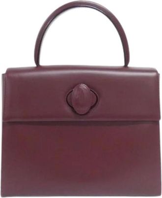 Cartier Pre-owned Handbags, female, Red, Size: ONE SIZE Pre-owned Vintage Handbag