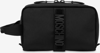 Moschino Beauty case in nylon cordura - Nero
