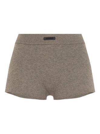 Fear of God Ribgebreide shorts - Bruin