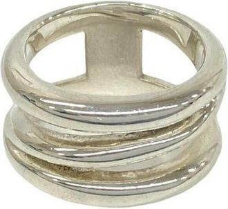 Tiffany & Co. Silver Silver 925 Band Ring (Pre-Owned)