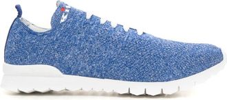 Kiton Sneakers - Heren - Sneakers - Blauw - 41 EU - Katoen - Schoenen