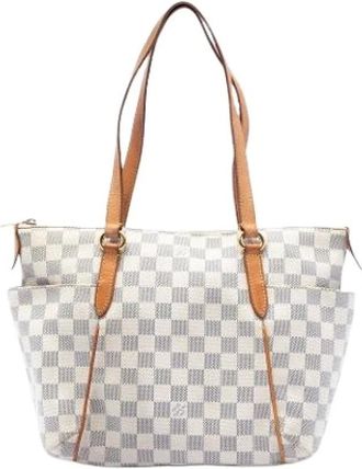 Louis Vuitton Pre-owned Tote Bags, female, White, Size: ONE SIZE Pre-owned Totally PM