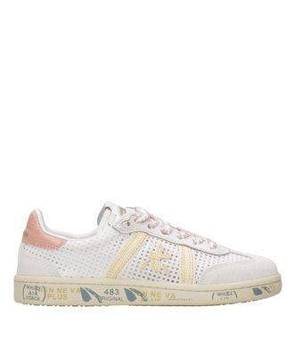 Premiata Sneakers White+Beige+Pink
